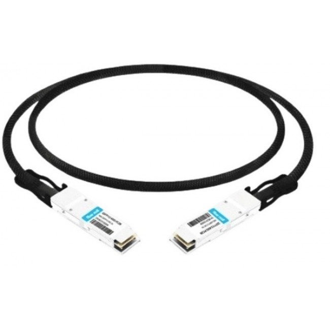 Azlan SF-NJAAKK0006-000.5M InfiniBand/fibre optic cable 0.5 m OSFP Black