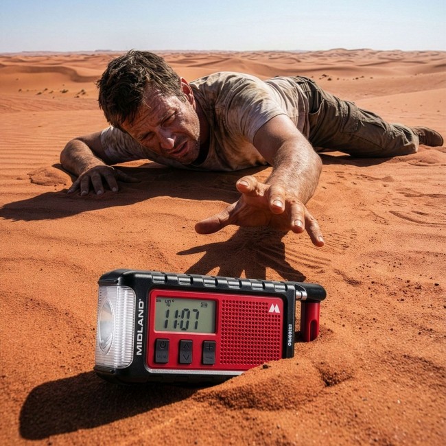 Midland ER 300 Pro Kurbelradio