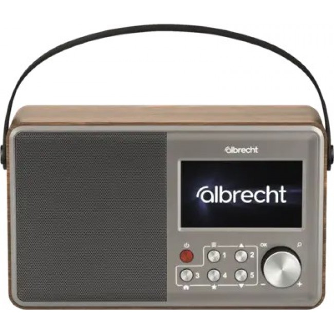 Albrecht DR 862 Portable Digital Grey, Wood