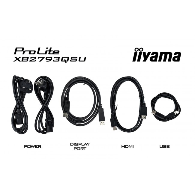 iiyama ProLite XB2793QSU-B1 computer monitor 68.6 cm (27 iiyama ProLite XB2793QSU-B1 computer monitor 68.6 cm (27