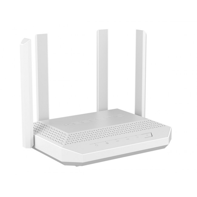 Keenetic Hero (KN-1012) AX3000 Mesh Wi-Fi 6 Multi-Gigabit Router with a 4-Port Gigabit and 1-Port 2.5 Gigabit Smart Switch, SFP Combo Port, USB 2.0 and USB 3.0 Ports
