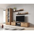Cama set of two shelves 125cm SOHO lefkas oak/black