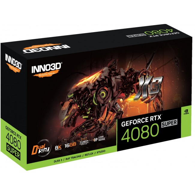 Inno3D GEFORCE RTX 4080 SUPER X3 NVIDIA 16 GB GDDR6X