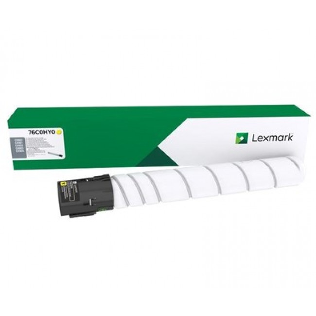 Lexmark - Hojtydende - gul - original