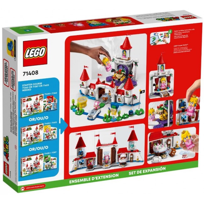 LEGO SUPER MARIO 71408 EXPANSION SET - PEACH'S CASTLE