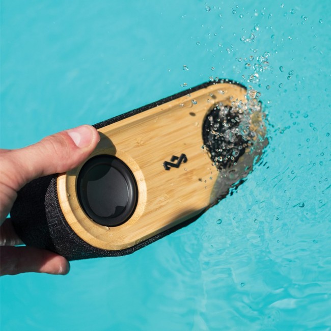 The House Of Marley EM-JA021-SB portable/party speaker Stereo portable speaker Black, Yellow 20 W