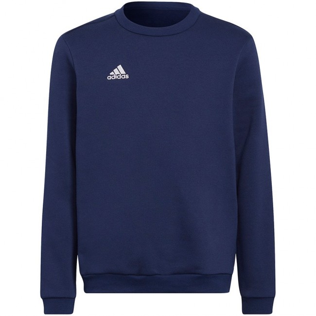 adidas Entrada 22 Sweat Top navy blue H57568 128cm adidas Entrada 22 Sweat Top navy blue H57568 128cm