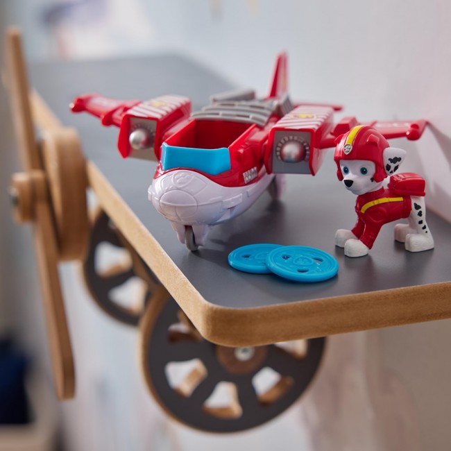 PAW Patrol : Air Rescue Marshall Action Figure & Hero Hydro Airplane Toy with Projectile Launcher & 2 Projectiles, Kids Toys for Boys & Girls Ages 3+ PAW Patrol : Air Rescue Marshall Action Figure & Hero Hydro Airplane Toy with Projectile Launcher & 2 Projectiles, Kids Toys for Boys & Girls Ages 3+