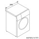 BOSCH WAN2405MPL 8kg 1200 rpm washing machine BOSCH WAN2405MPL 8kg 1200 rpm washing machine