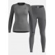 Odlo Set ACTIVE WARM ECO Special Set women's underwear set, size M, grey Odlo Set ACTIVE WARM ECO Special Set women's underwear set, size M, grey