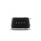 Smeg 50's Style Toaster TSF01BLEU Black Smeg 50's Style Toaster TSF01BLEU Black