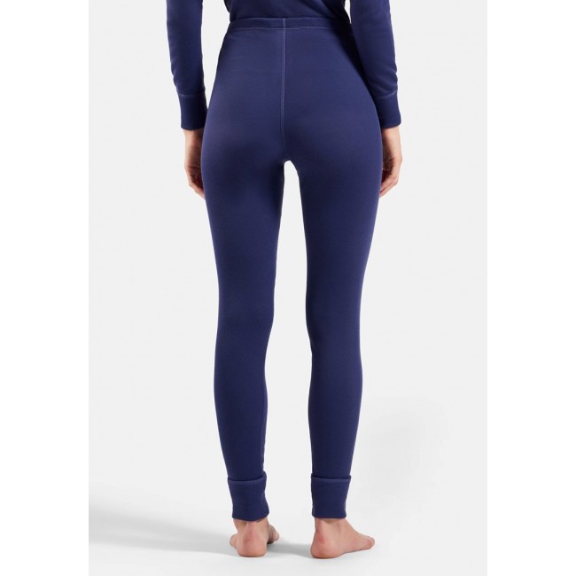 ODLO BL BOTTOM long ACTIVE WARM trousers, size S, blue ODLO BL BOTTOM long ACTIVE WARM trousers, size S, blue