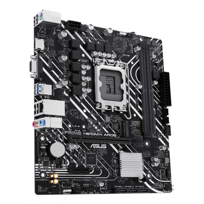 ASUS PRIME H610M-K ARGB Intel H610 LGA 1700 micro ATX