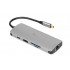 iBox IUH3RJ4K interface hub USB Type-C 5000 Mbit/s Silver