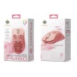 Deltaco Gaming GAM-120-P mouse Right-hand RF Wireless + Bluetooth + USB Type-C Laser 4800 DPI