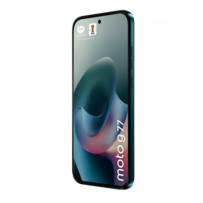 Motorola Moto G77 5G 12/256 GB smartphone in Pantone Shaded Spruce