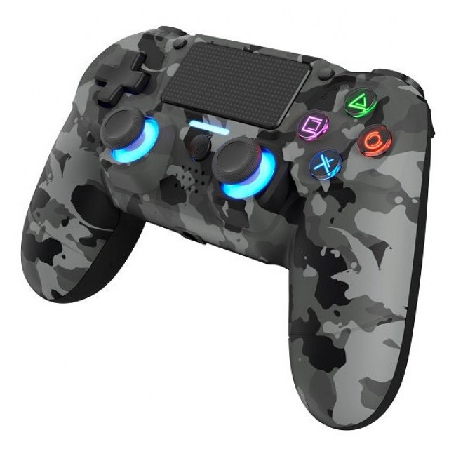 Dragonshock Mizar+ Black, Grey, Camouflage Bluetooth Gamepad Analogue / Digital PC, PlayStation 4, Android