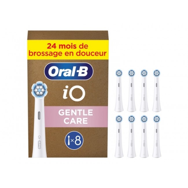 Braun Oral-B iO Gentle Clean Replacement Brush x8
