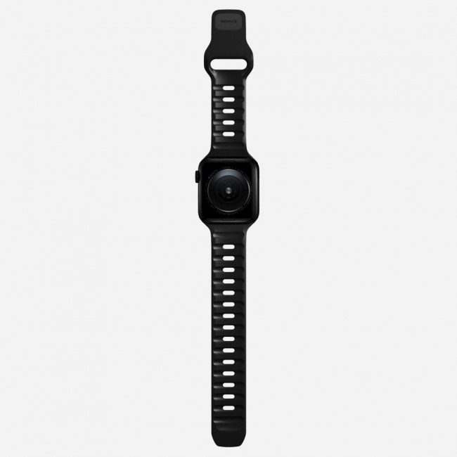 Nomad Sport Strap Band Black Aluminium, Rubber