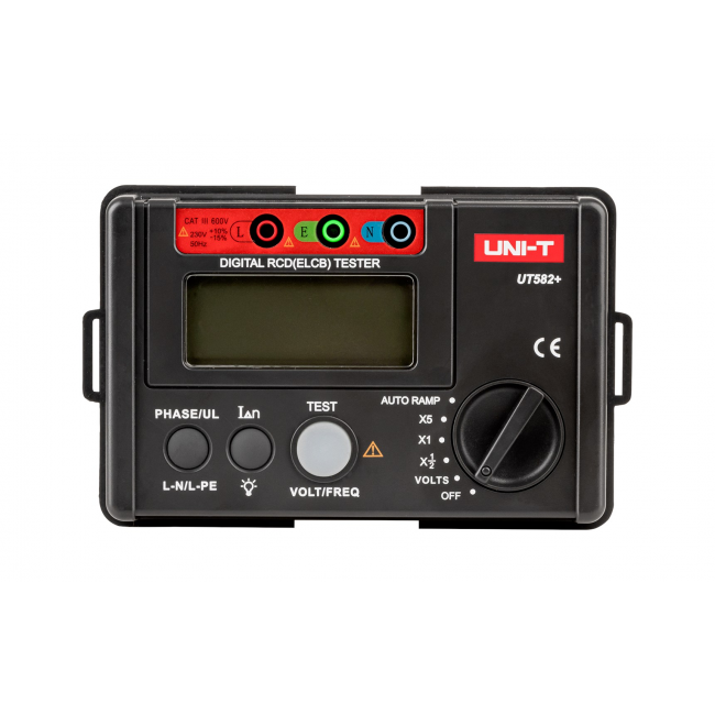 Uni-T UT582+ Digital RCD Tester Uni-T UT582+ Digital RCD Tester
