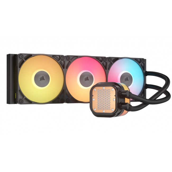 Corsair iCUE LINK TITAN 360 RX LCD Processor All-in-one liquid cooler 12 cm Black 1 pc(s) Corsair iCUE LINK TITAN 360 RX LCD Processor All-in-one liquid cooler 12 cm Black 1 pc(s)