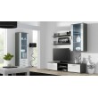 Cama hanging display cabinet SOHO grey/white gloss