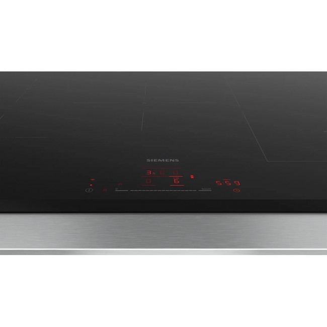 Siemens iQ500 ED851HWB1E hob Black Built-in 80 cm Zone induction hob 5 zone(s)