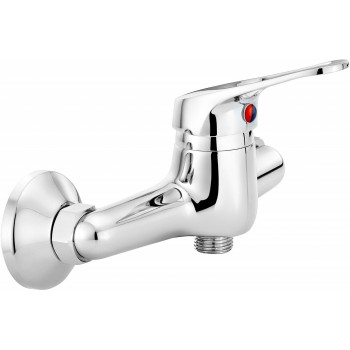 Wall-mounted shower faucet