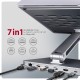 Axagon HMC-STND USB-C 5Gbps ALUMINUM STAND & HUB 7in1