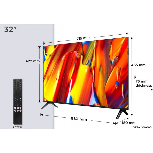 TCL 32V5C TV 81.3 cm (32 TCL 32V5C TV 81.3 cm (32