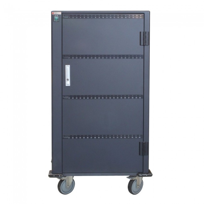 Techly Charging Station Trolley 80 USB Notebook or Smartphone Black Techly Charging Station Trolley 80 USB Notebook or Smartphone Black