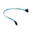 Supermicro 4 x Round SATA cable 0.56 m Black, Blue, White