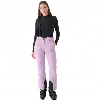 Women's Ski Pants 4F F0754 Light Purple 4FWAW24TFTRF0754 52S L