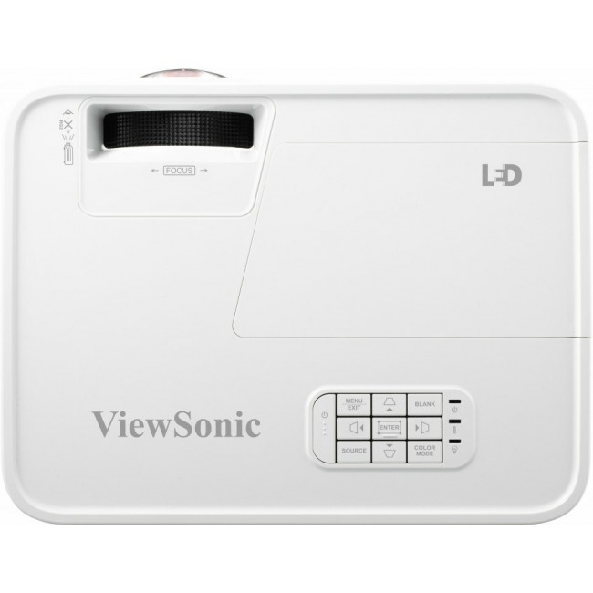 Viewsonic LS560W data projector Short throw projector 3000 ANSI lumens LED WXGA (1280x800) White