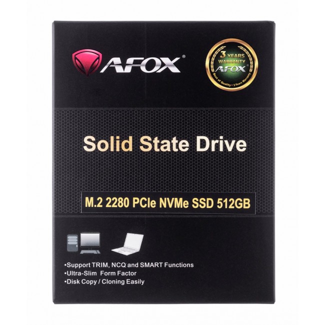 AFOX SSD M.2 PCI-EX4 512GB TLC 1,7 GB/S NVME AFOX SSD M.2 PCI-EX4 512GB TLC 1,7 GB/S NVME