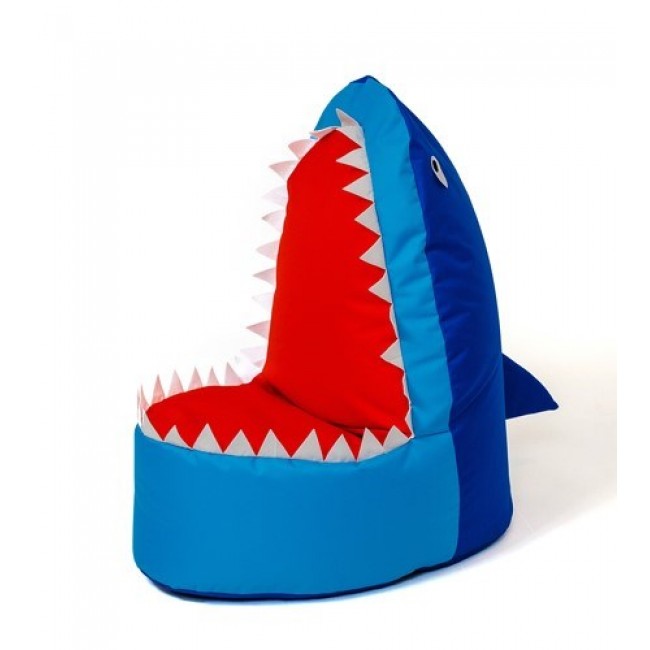 Sako sack pouffe Shark navy blue XXL 100 x 60 cm Sako sack pouffe Shark navy blue XXL 100 x 60 cm