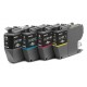 Brother LC421VALDR ink cartridge 4 pc(s) Original Black, Cyan, Magenta, Yellow