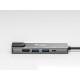 Equip USB-C 5 in1 Multifunction Adapter, HDMI, Gigabit LAN, USB 3.2 GEN1, 100W USB PD Equip USB-C 5 in1 Multifunction Adapter, HDMI, Gigabit LAN, USB 3.2 GEN1, 100W USB PD