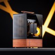 Jonsbo T7 Midi Tower Black, Wood