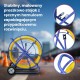 FIBERGLASS CABLE PULLER 9mm/100m (REMOTE CONTROL/STEEL) PE + STAND FIBERGLASS CABLE PULLER 9mm/100m (REMOTE CONTROL/STEEL) PE + STAND