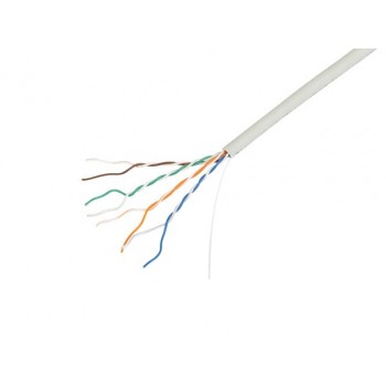 LANBERG LAN CABLE UTP CAT.5E 305M SOLID CU LSZH GREY CPR + FLUKE PASSED