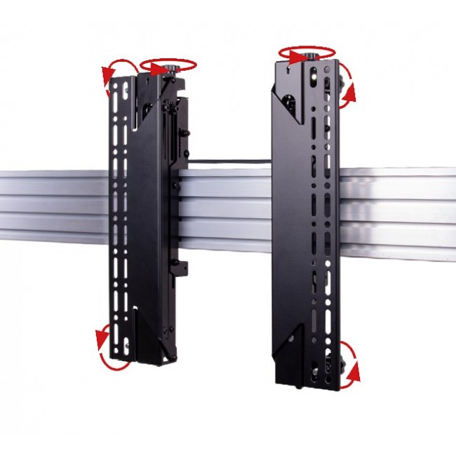 B-Tech SYSTEM X - VESA 400 Pop-Out Flat Screen Interface Arms with Micro-Adjustment for BT8390 (Pair) B-Tech SYSTEM X - VESA 400 Pop-Out Flat Screen Interface Arms with Micro-Adjustment for BT8390 (Pair)