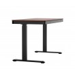 ACTIVEJET desk with electric height adjustment 120x60 ET119S black/walnut