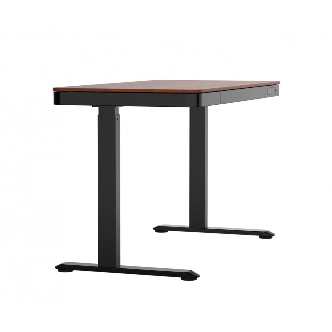 ACTIVEJET desk with electric height adjustment 120x60 ET119S black/walnut