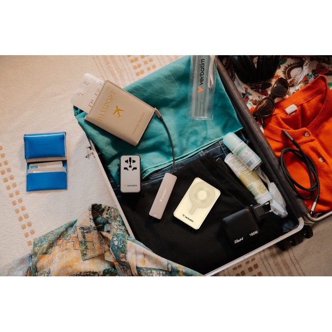 Verbatim Charge'n'Go 2C & Display Power Bank 10000 mAh Gold