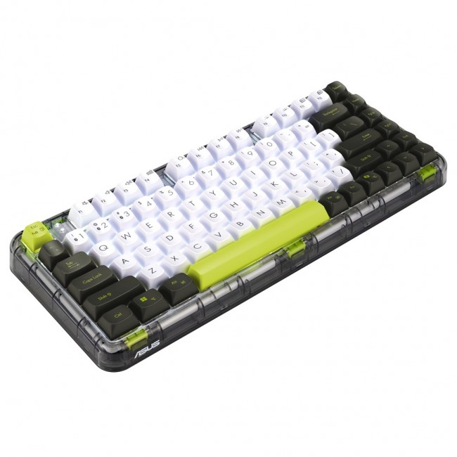 ASUS Jelly75 KD201 /VT-GN/GE/83 keyboard Universal USB + RF Wireless + Bluetooth Multicolour ASUS Jelly75 KD201 /VT-GN/GE/83 keyboard Universal USB + RF Wireless + Bluetooth Multicolour
