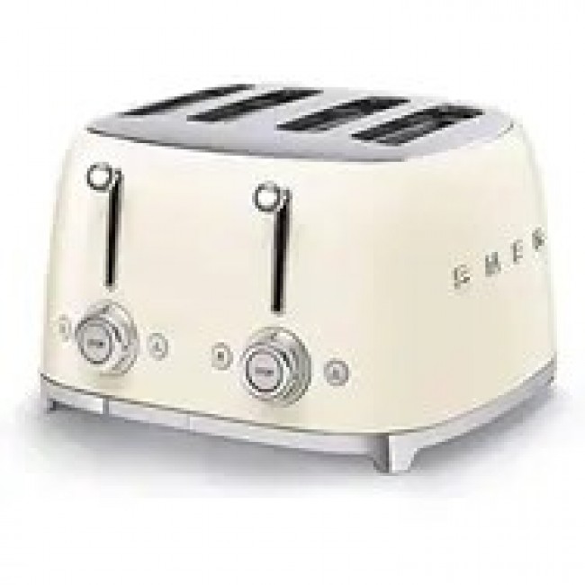 Smeg 50's Style Toaster TSF03CREU Cream