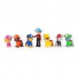 PAW Patrol Fire Rescue Team Pack with 7 Collectible Action Figures, Including Ryder & 6 Pups, Kids Toys for Boys & Girls Ages 3 and Up