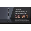Extralink POWERLINK WKRETAK ELEKTRYCZNY 50 W 1 SET SCREWDRIVER ELECTRIC 50 IN 1