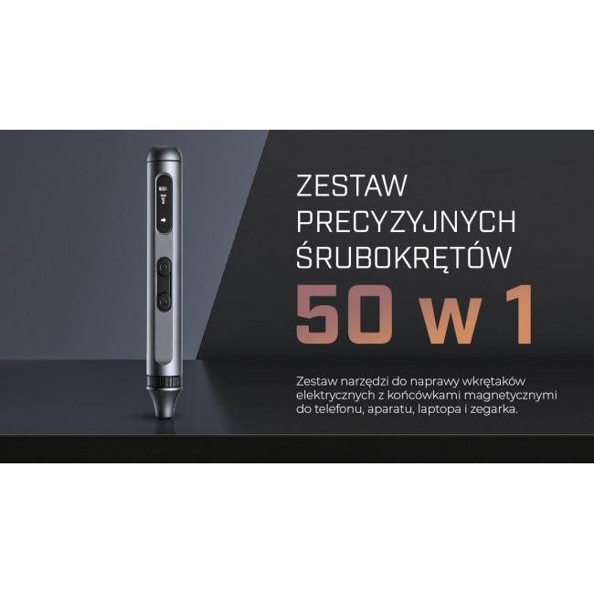 Extralink POWERLINK WKRETAK ELEKTRYCZNY 50 W 1 SET SCREWDRIVER ELECTRIC 50 IN 1